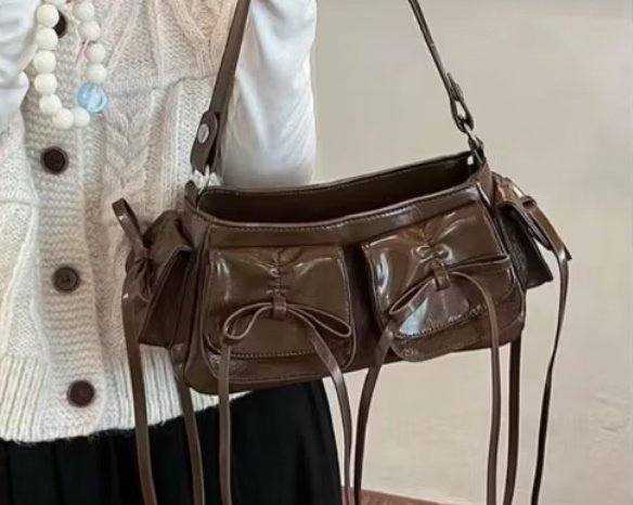 kawaiimarkets's tweet photo. pretty brown bags for daily wear 

a thread https://t.co/f6zobJ1ElZ
