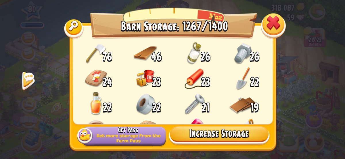 ilhyouwmath's tweet photo. WTS Akun Player Hayday

Level 80
Barn 1400 | Silo 1400
Kota level 18
Hewan suaka 5
Lahan utama open 100% 
Kolam open 80%
Detail lainnya &amp; harga boleh DM aja 

💸 nego aja guys 

#zonauang https://t.co/oa8nec0AfB