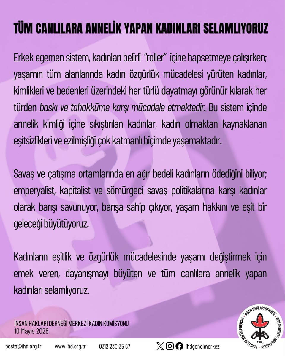 İHD Genel Merkezi tweet media