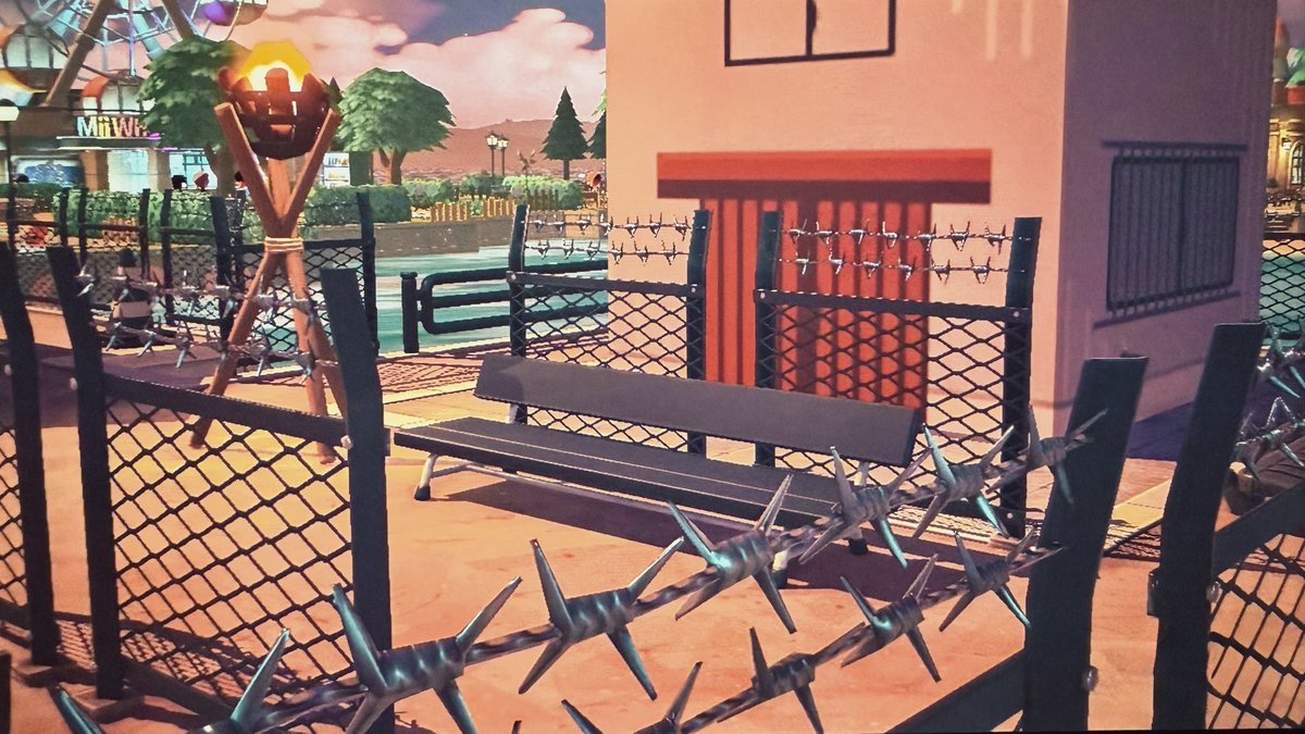 myogassher's tweet photo. 8日目進捗🦩ギャングたち用のアジトを作ってみましたが、このゲームはかわいいデコが多いので苦戦した🥺
#トモコレ
#tomodachilife https://t.co/ZaAhFXBddB
