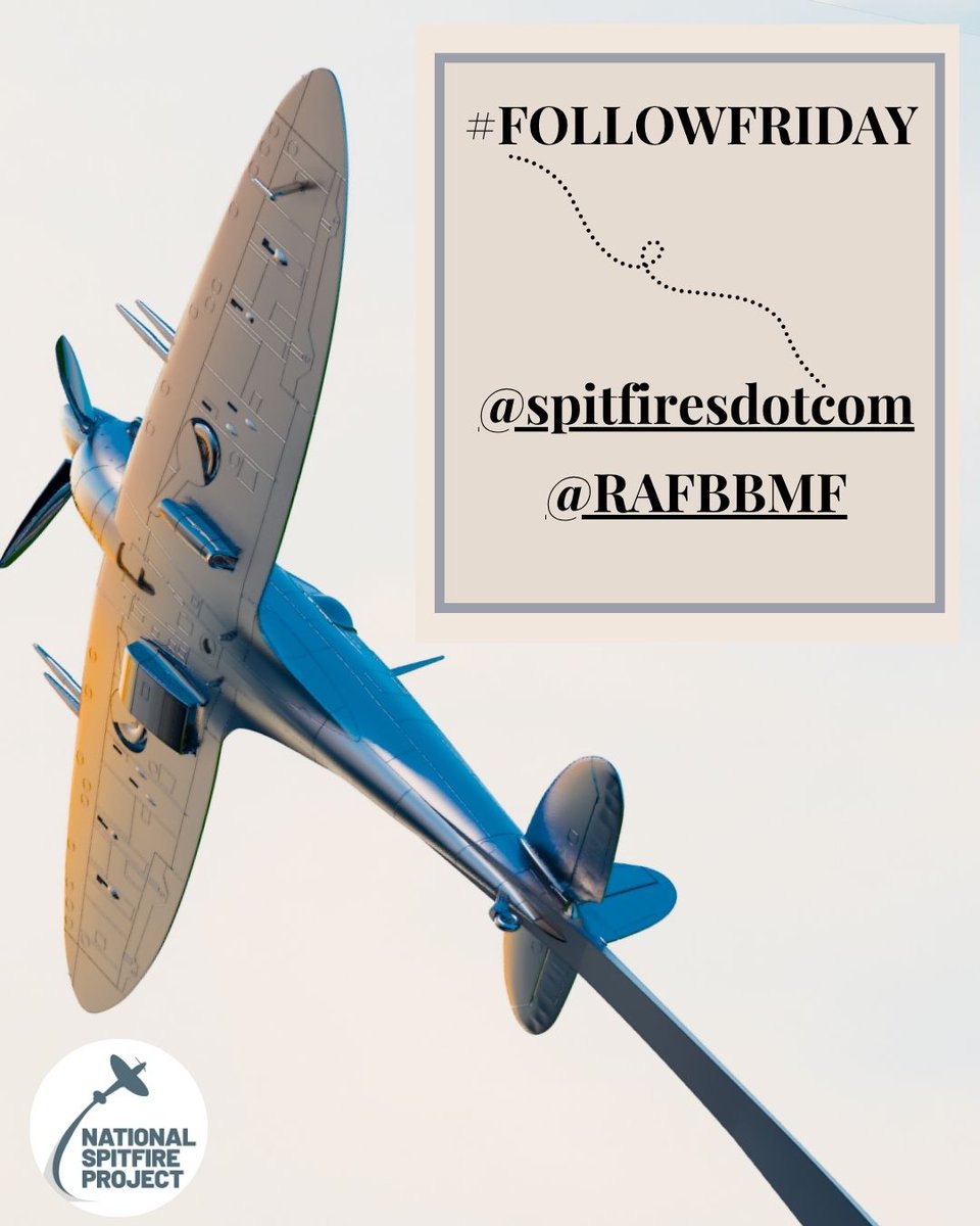 spirit_spitfire's tweet photo. It's #followfriday...a big shout out to two fantastic organisations helping to keep the legacy of the iconic Supermarine Spitfire alive: 

https://t.co/lDtUudNzN7 - @spitfiresdotcom 
Battle of Britain Memorial Flight - @RAFBBMF 

#Spitfire #BattleOfBritain #FollowFriday https://t.co/Cn0HalaZXv
