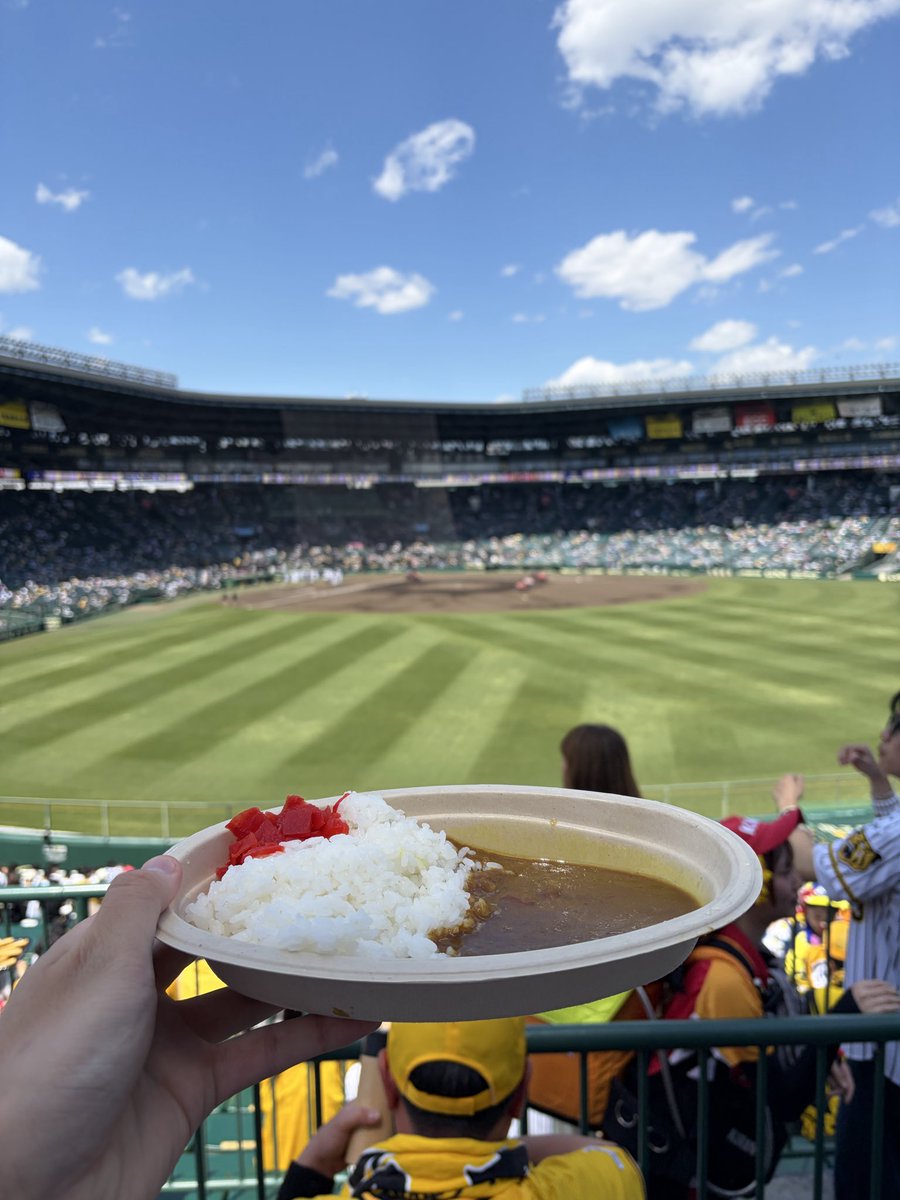 torisana1237's tweet photo. マツダビジパフォもいいけど甲子園はやっぱり最高😌 https://t.co/ZrDMZczsr4