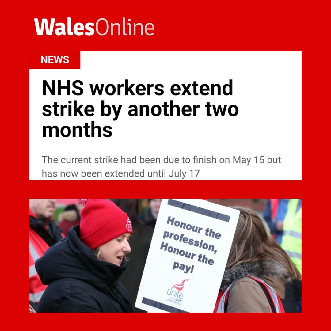 UniteWales's tweet photo. This week, our members at @CwmTafMorgannwg Health Visitors voted to extend their strike action for a further two months.

More here - https://t.co/V8cdhQ1BAQ https://t.co/zx9Ry6nGl6