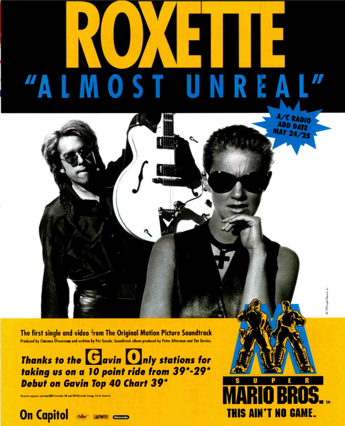 myfizzypop's tweet photo. 33 yrs ago, #onthisdayinpop in 1993, one of my fave #Roxette singles was released. #AlmostUnreal was originally written for Disney movie Hocus Pocus but ended up on the #MarioBros movie soundtrack - putting the Rox back in the UK top 10! Were you a fan?
https://t.co/NaPLfaLeL9 https://t.co/sX74bumyyH