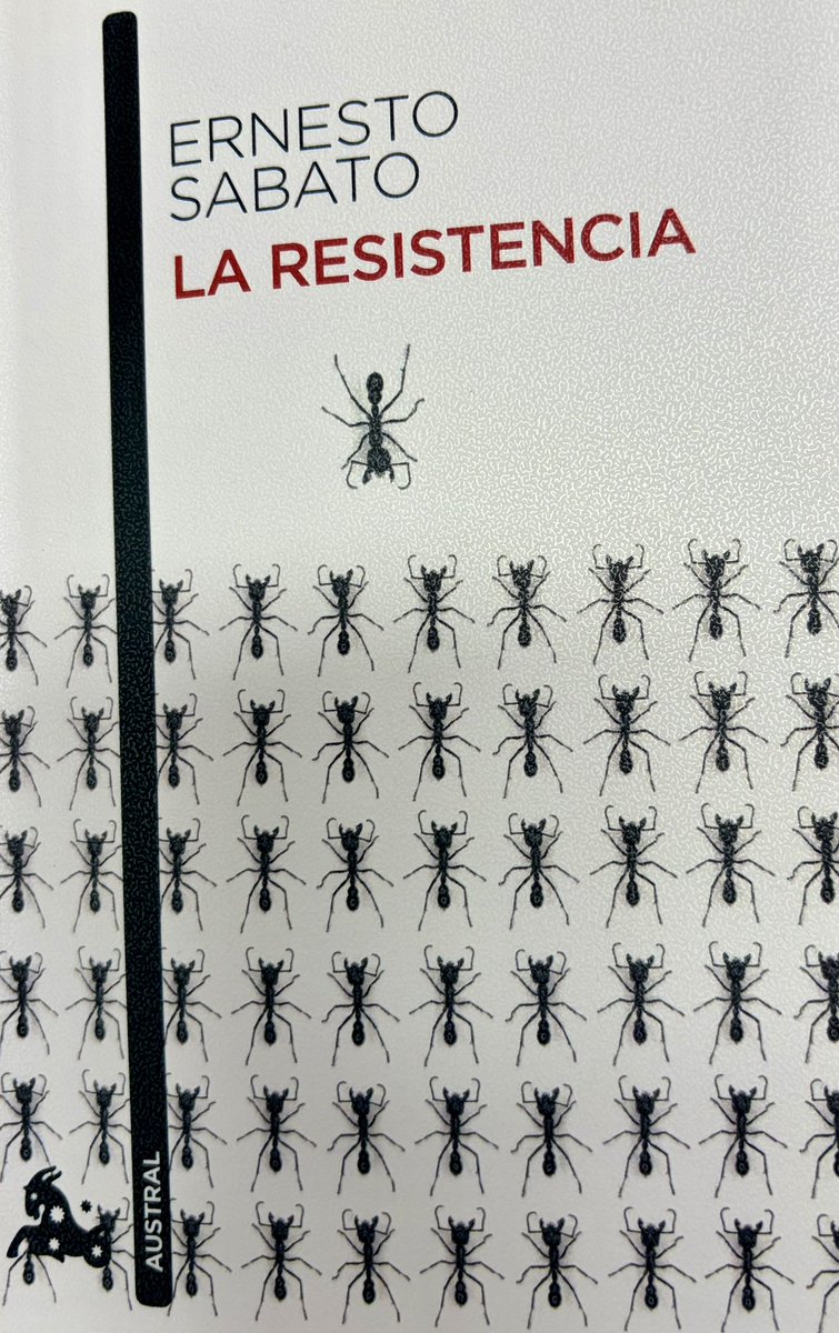 vferbarr's tweet photo. Ernesto Sabato

5 cartas dirigidas a sus lectores, o la humanidad 

La resistencia https://t.co/3AeUxKa1IG