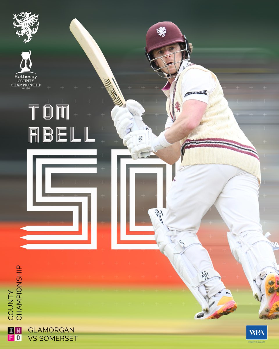 SomersetCCC's tweet photo. No panic. No fear.

Just Tom Abell doing what he does best when it matters most ❤️

#GLAMvSOM 
#YouAreSomerset https://t.co/lUEijCJYvN
