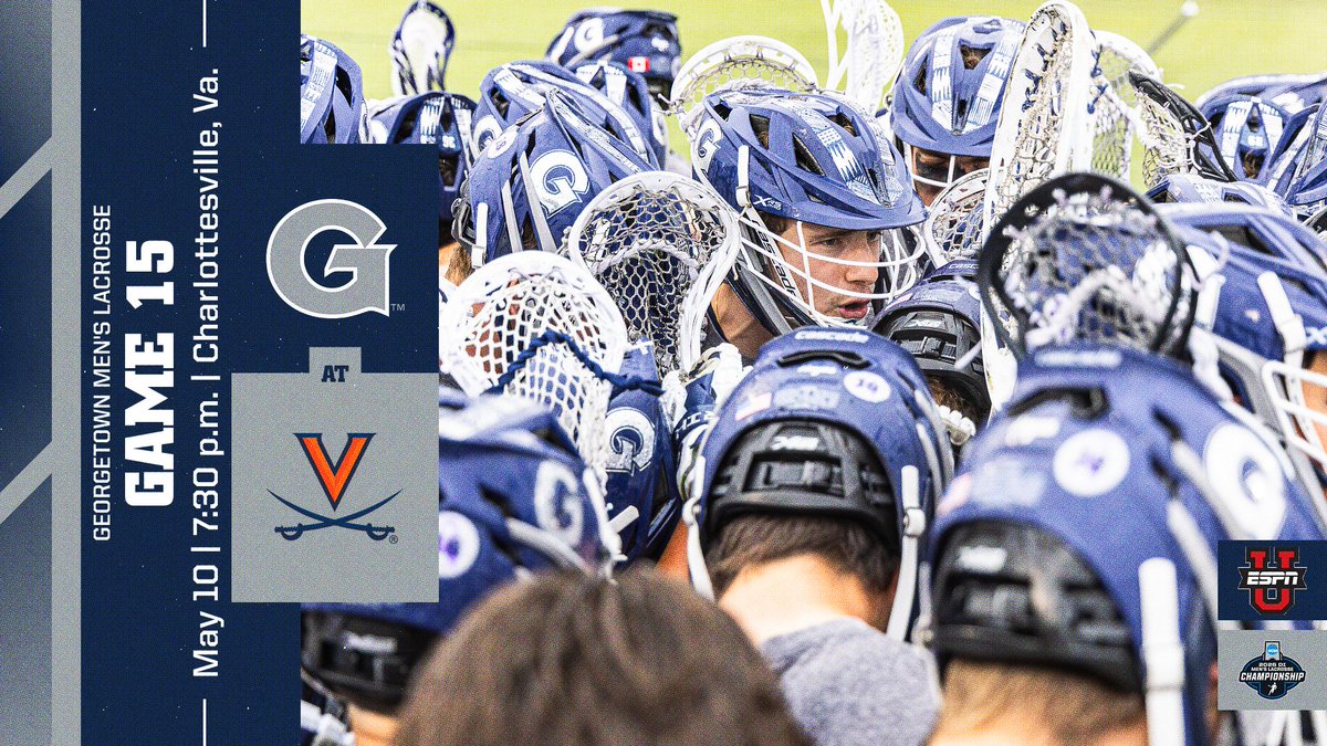 Georgetown MLacrosse tweet media