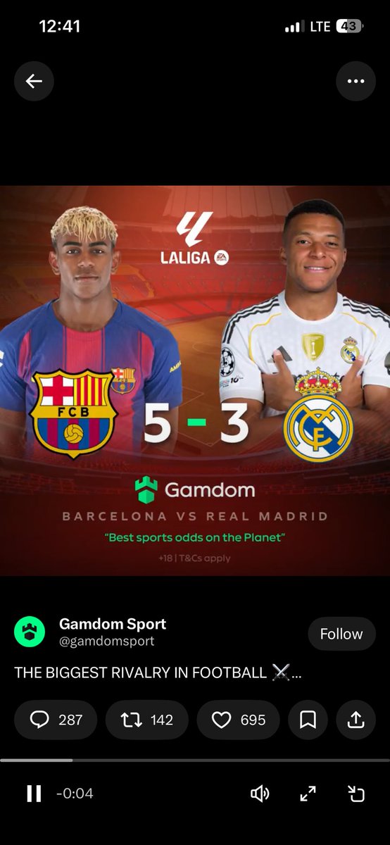 socialustazu's tweet photo. @gamdomsport @FabrizioRomano 5-3 https://t.co/KKd2Ywif6J