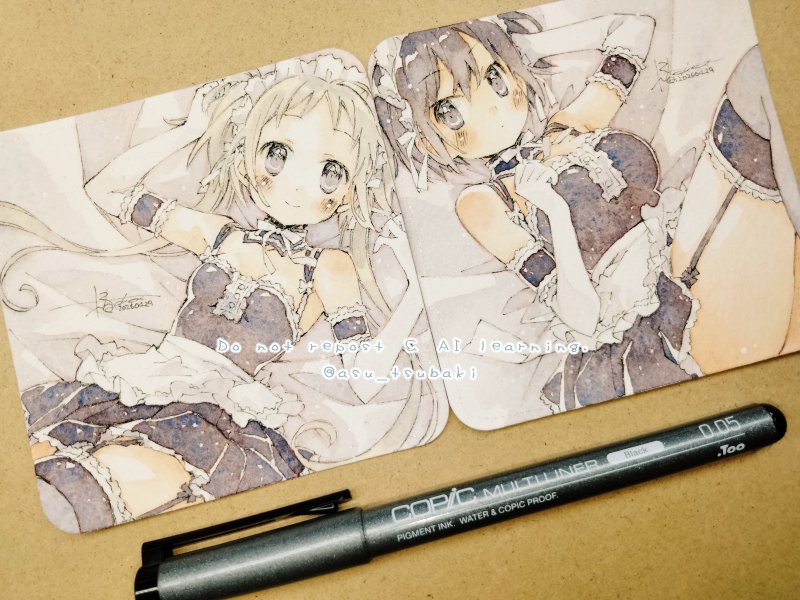 asu_tsubaki's tweet photo. FANBOXではじめてFANBOX特典というのをやってみました
その特典のリクエストのイラストで
最近ずっといずみとみつきを描いてた(*´ ꒳ ｀*) https://t.co/dzsg4IgZlo