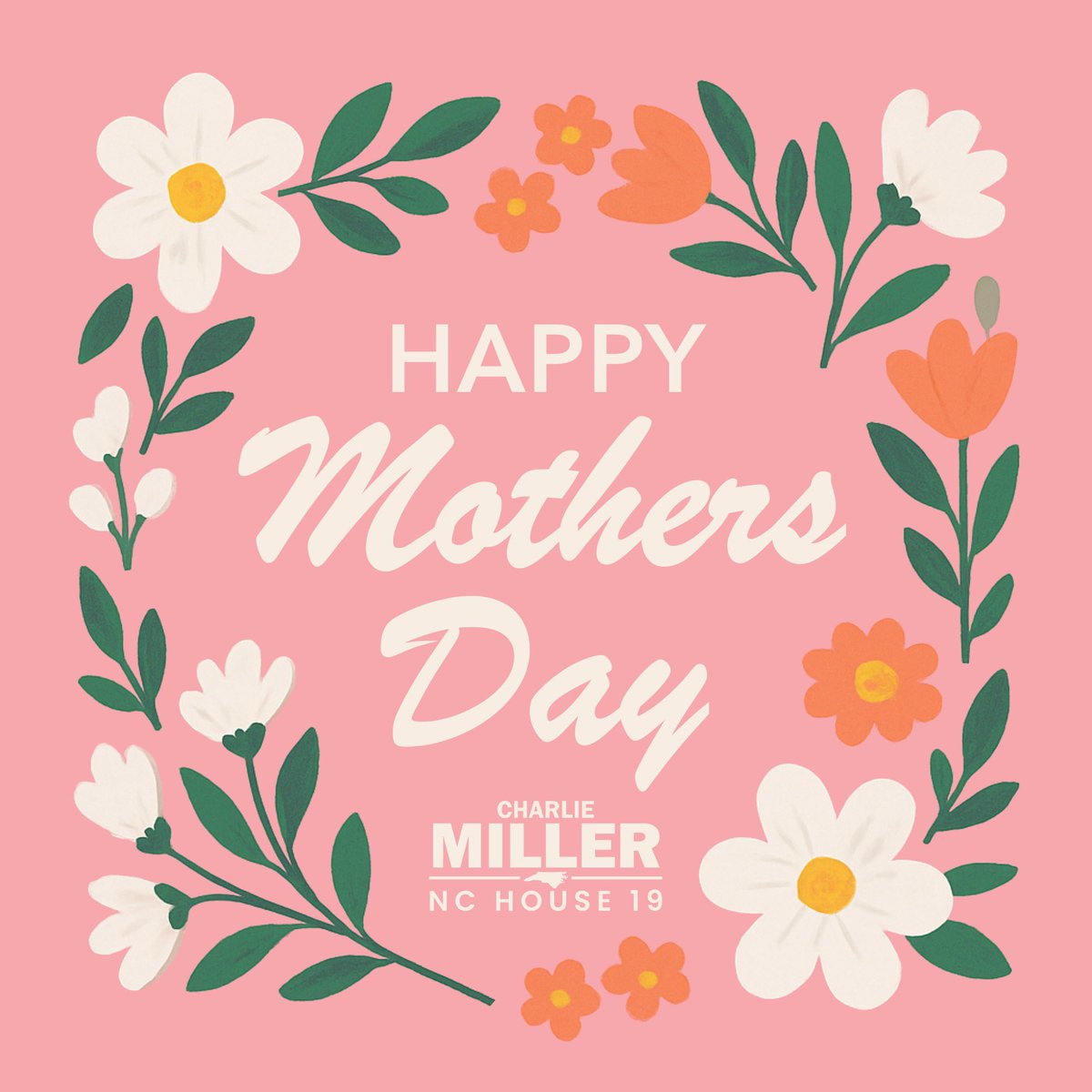 CharlieMillerNC's tweet photo. Today we celebrate the incredible mothers and mother figures who help shape the next generation. Thank you for your love, wisdom, and devotion. Happy Mother’s Day! https://t.co/uEPKOek6BN