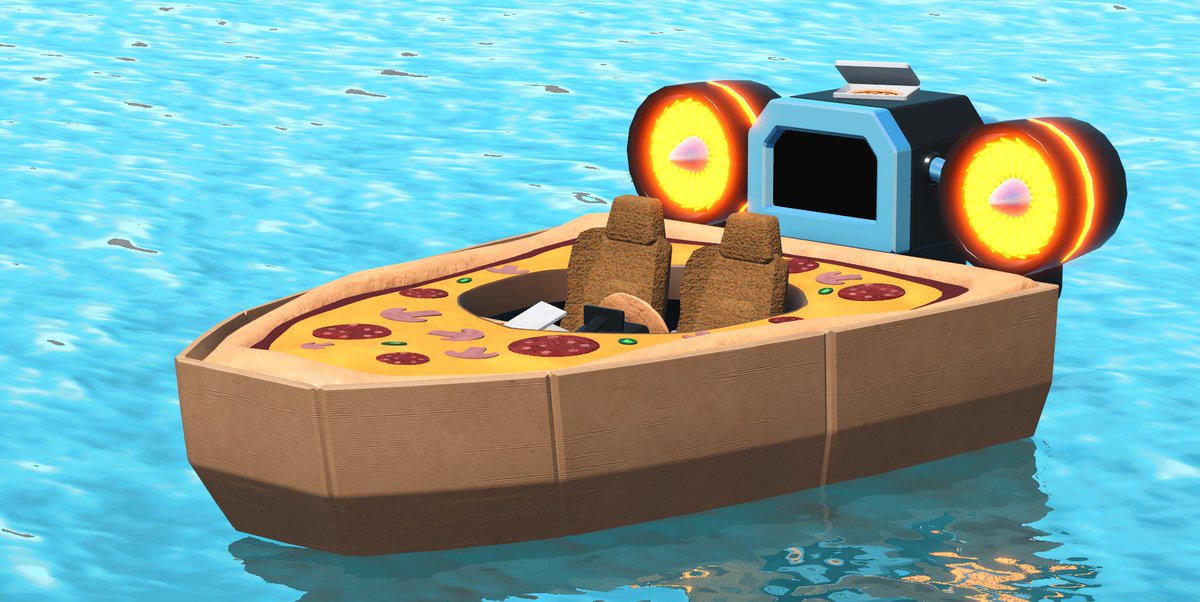 Thomy3DA's tweet photo. Did anyoner order pizza through boat perhabs? 

#b3d I #ROBLOX I #3dart I #3DModel 

Now available in @FishitROBLOX https://t.co/Jh65mMi9Il