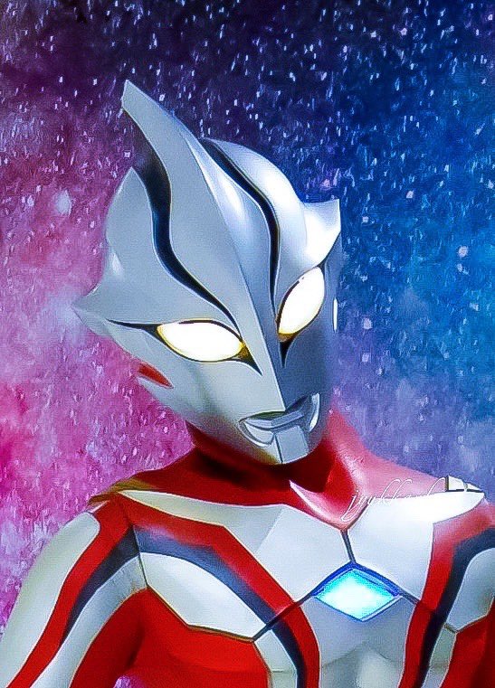 今回初めてお会いしたニセウルトラマンメビウス。出て来た瞬間「うわっ