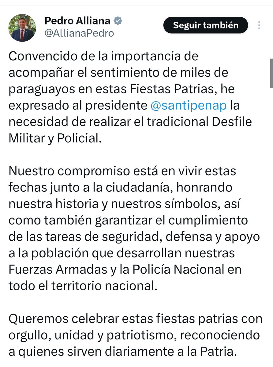 Cuarto Poder Py tweet media