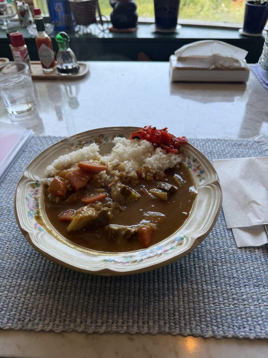 due1954's tweet photo. 今日も楽しかったのだ😆
先日dueが旅だったので、久々の猫充電🔋
猪カレー美味しかった😊 https://t.co/z8qu5VqOJK