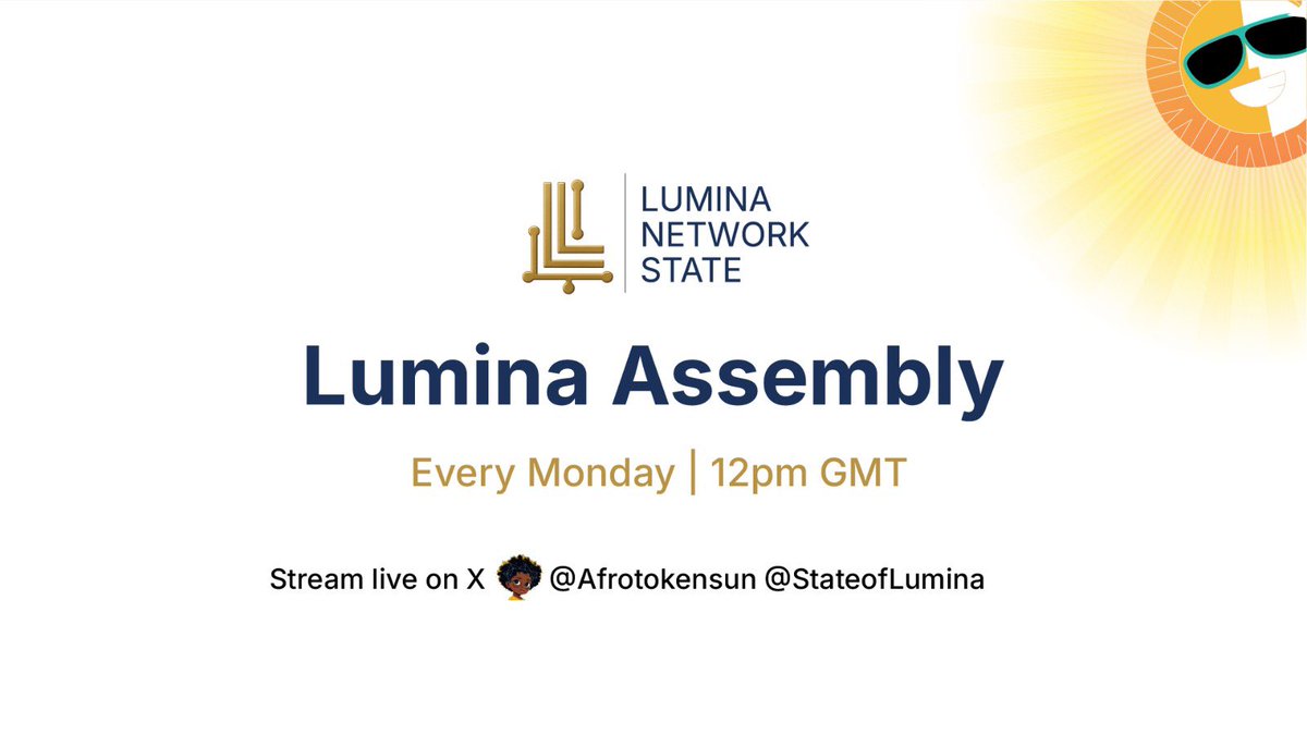 StateOfLumina's tweet photo. Lumina assembly tomorrow https://t.co/ns99P7pWQ3