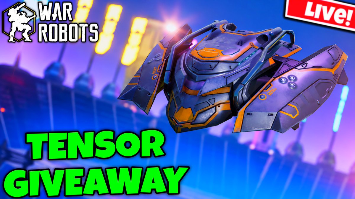 BeefyYT_'s tweet photo. LIVE TENSOR DRONE GIVEAWAY — Will You Win? | WR - War Robots 12.0 https://t.co/1uunjKZBWH

#warrobots #wr #giveaway https://t.co/XZ1siXoJgj