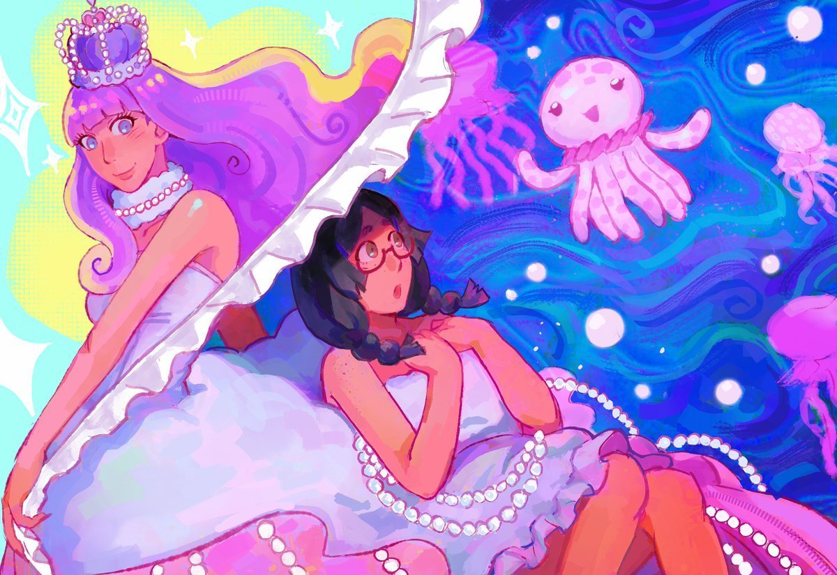 anyone can be a princess! #princessjellyfish