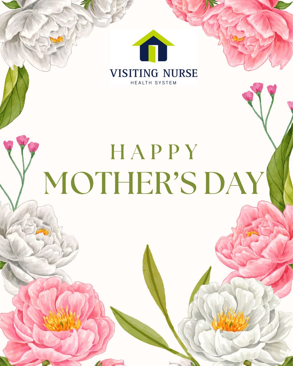 VNHS's tweet photo. Happy Mother’s Day! Today, we celebrate the incredible mothers, grandmothers, caregivers, and mother figures who fill our lives with strength, compassion, and love. Wishing our patients, families, employees, and community a beautiful and meaningful Mother’s Day. #MothersDay https://t.co/ATvWvLLezi