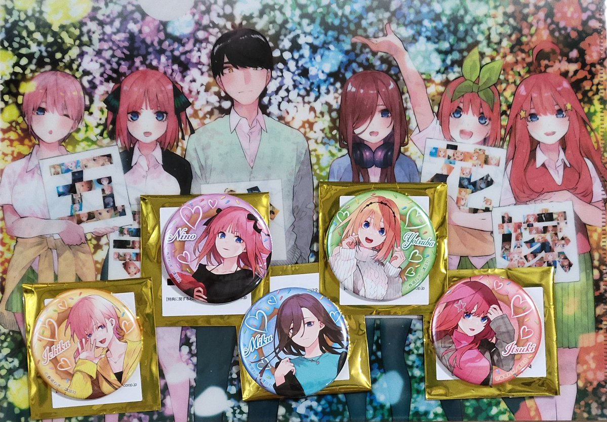 五等分の花嫁 4月に通販で届いた『GO TO AKIBA』のAnisugarドーナツの