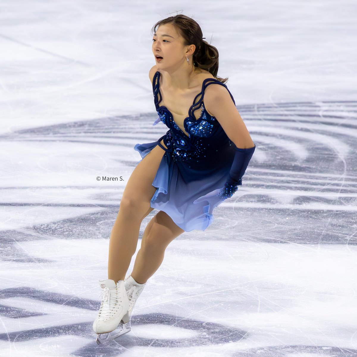 demtuppesseine's tweet photo. Grand Prix de France 2025 - Friday women SP practice - Kaori Sakamoto 🇯🇵 #FigureSkating #GPFigure #GPFRA #GPdF #KaoriSakamoto #SakamotoKaori https://t.co/NCRqorm5a1