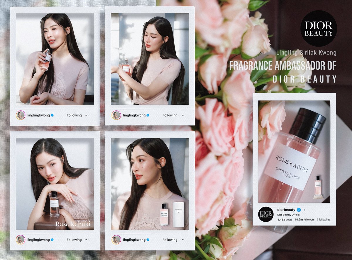 K9SEPT99's tweet photo. One of my favorite scents,
Rose Kabuki. It starts soft,
then stays just like the moments I keep with me.🌹
#DiorLaCollectionPrivée
LINGLING SIRILAK KWONG..
Fragrance Ambassador of Dior Beauty!! 💫💫
..
00K.. ig 📲📲
https://t.co/50RGtjbLzM
..
#LaCollectionPrivee
#DiorFragrance #DiorBeauty
#linglingkwong #หลิงหลิงคอง
@linglingsirilak