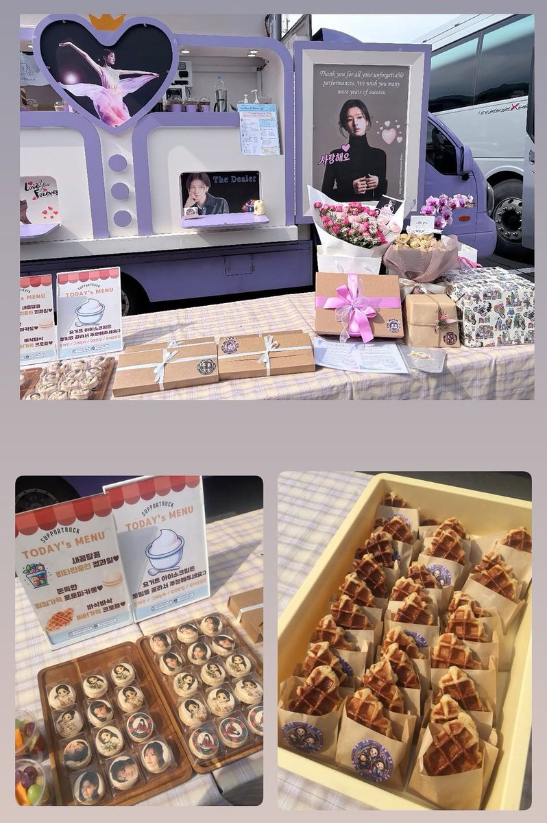 jungsominbr's tweet photo. Somin via Instagram Story agradecendo pelo foodtruck enviado por fãs para o set de #TheDealer 🥰

“Obrigada 🙏🏻 
&amp; 
Amo vocês 🫶🏻” 

— #JungSomin #정소민 https://t.co/g0SST5OQeS