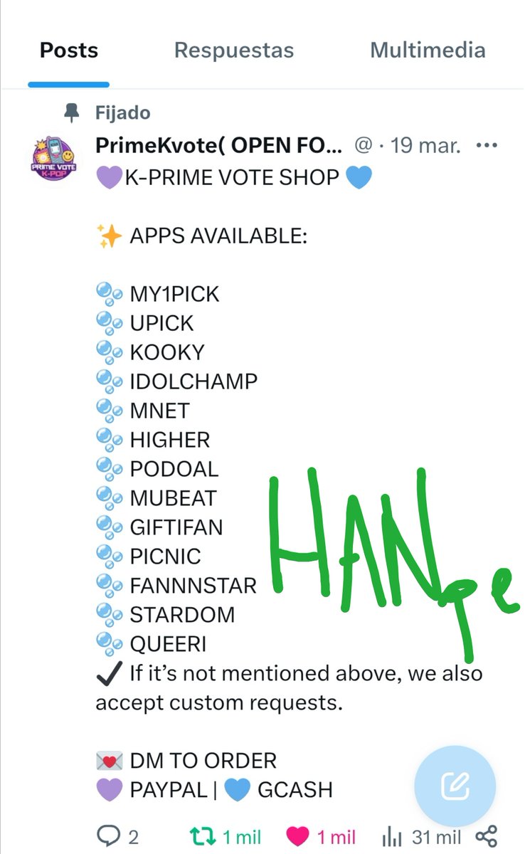HAN PERÚ 🇵🇪 tweet media