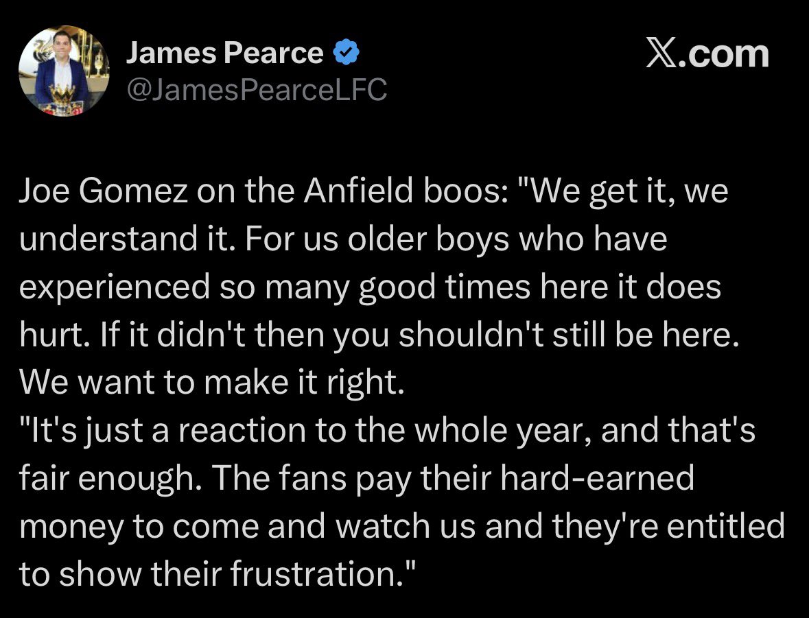 SMXLFC's tweet photo. Accountability. The manager could learn a thing or two. https://t.co/GfHMfauTRP