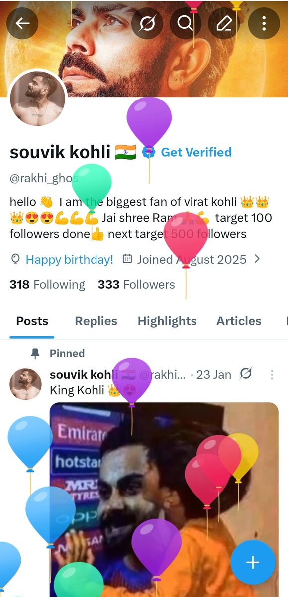 souvik kohli 🇮🇳 tweet media