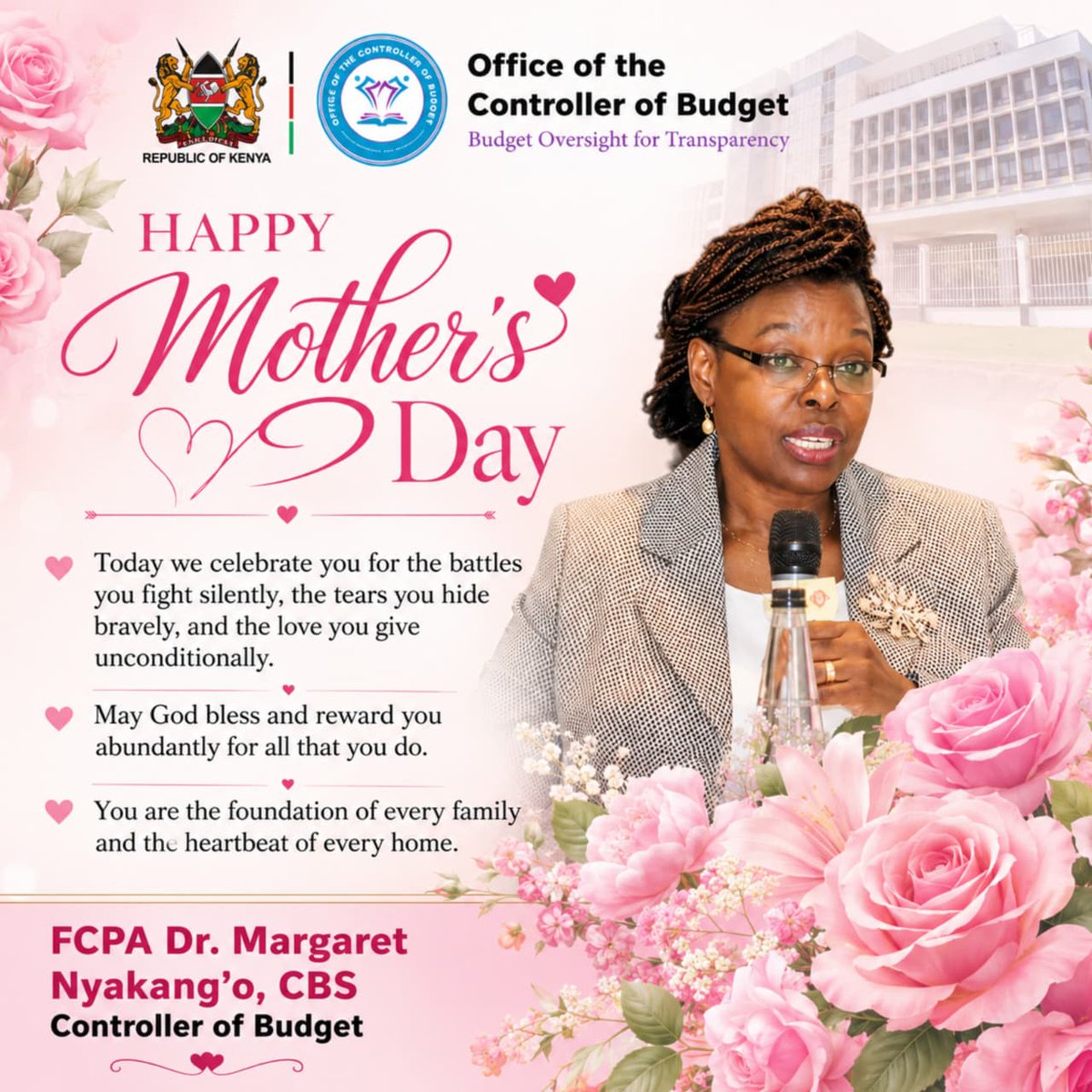 CoB_Kenya's tweet photo. Happy Mother's Day to all great women! https://t.co/Ee4wmDXn1z