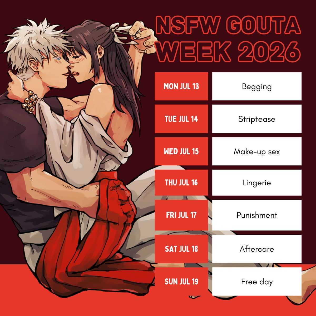 NSFW GoUta Week 2026 tweet media