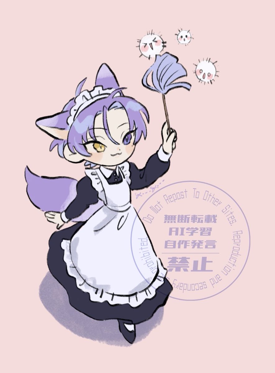 メイドの日🦊⚪️