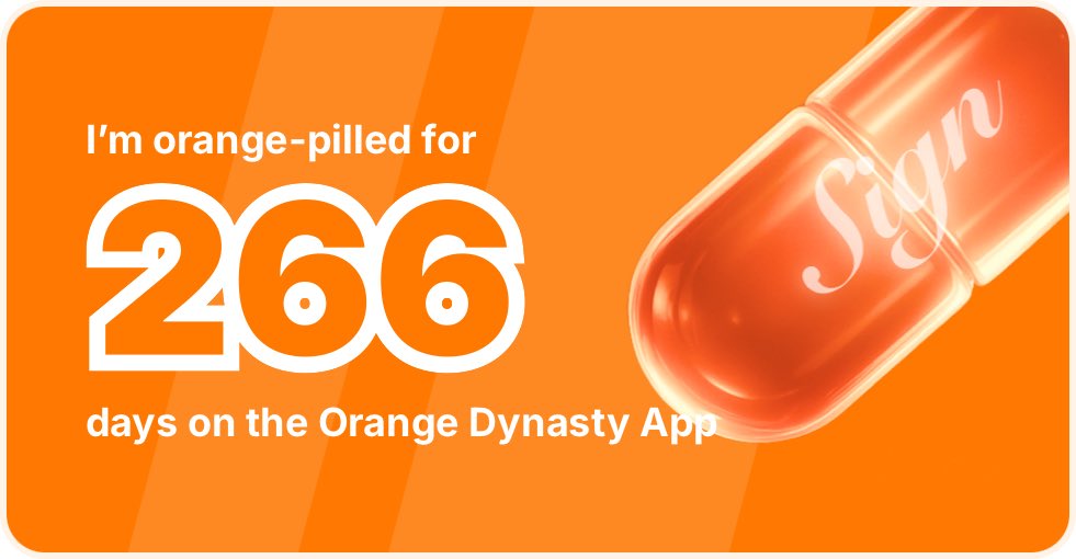 Sadeeq_tester's tweet photo. I've been Orange-Pilled and Seeing Signs for 266 days 👀🧡🐉.Join the app and be a better version of yourself!
https://t.co/uP3Q3xXEX7 https://t.co/6Yew4qx89i