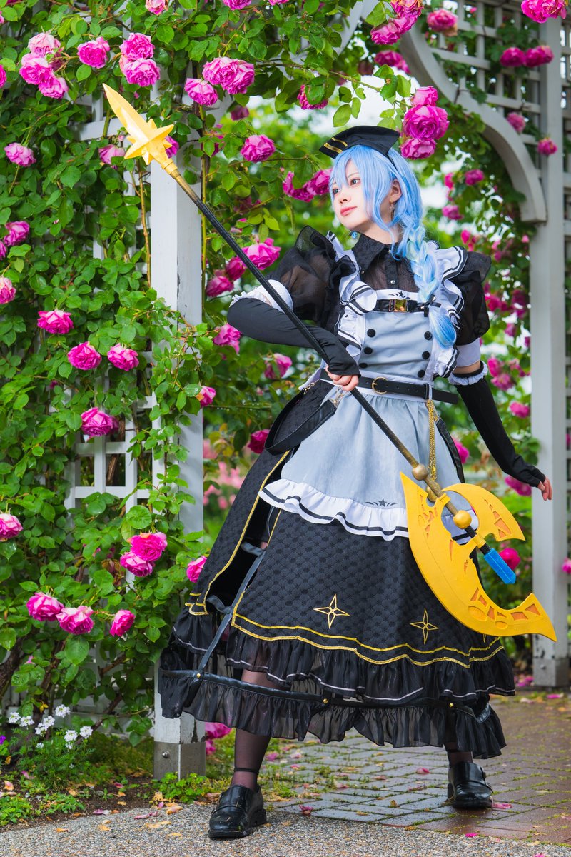 cosplay｜hololive 星街すいせい ☄️ 📷️ @taro_73 #メイドの日
