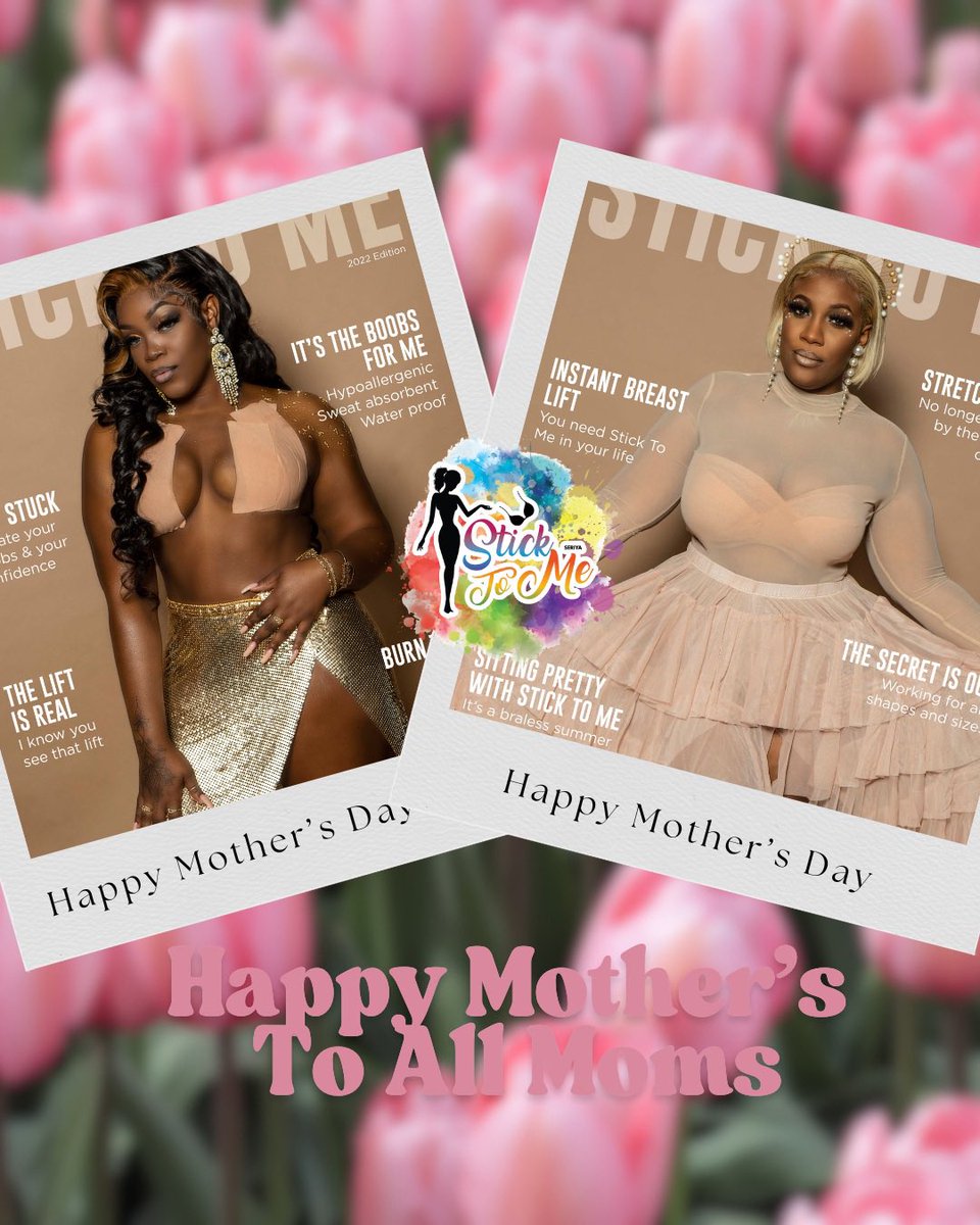 Stick_To_Me's tweet photo. Happy Mother’s Day To All The Beautiful Hardworking Moms &amp; Motherly Figures💖💐
Enjoy Your Day🎉 - Stick To Me 🫶 https://t.co/rEu7HzX5hY