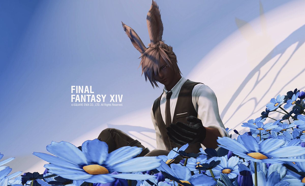 ゆめいろちゃん★様♡ありがとうございます♡ ここにいれば会えるような気がして。 #FF14 #St_colorful #shiro14ss
