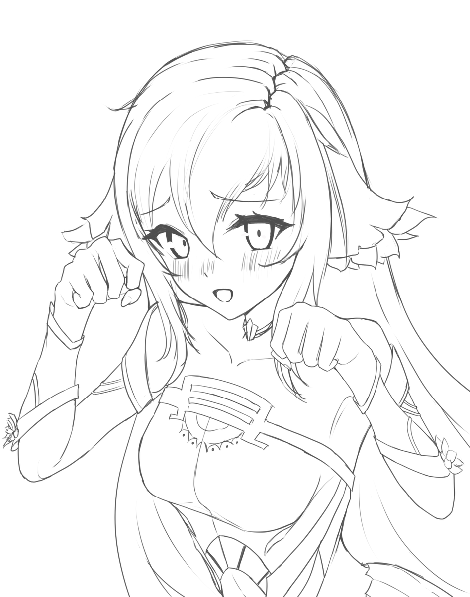 🐱🐱ラフ