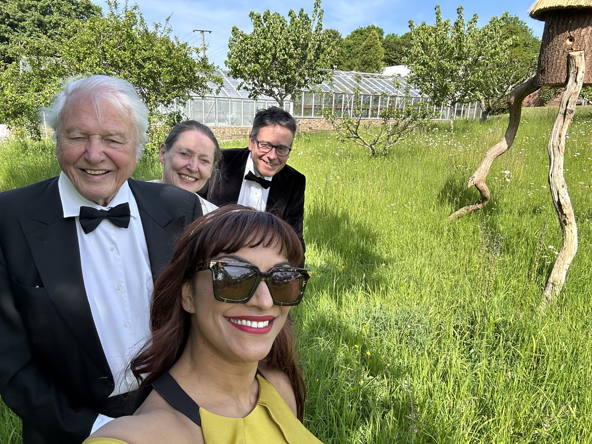 Danielledeniese's tweet photo. HAPPY BIRTHDAY SIR DAVID ATTENBOROUGH!!

It is a privilege to know you, to spend time with you and your family, and to share in your passion for nature in our roles with Whitley Fund for Nature  @WhitleyAwards 

You are the beating human heart of the natural world… a beacon and a voice for the voiceless on our beautiful planet and it is no surprise that the earth itself, the natural world and all of humanity would want to keep you for as long as possible! :-) 

Thank you for quite literally a century of passion and dedication. You have given the world so much! 

#davidattenborough