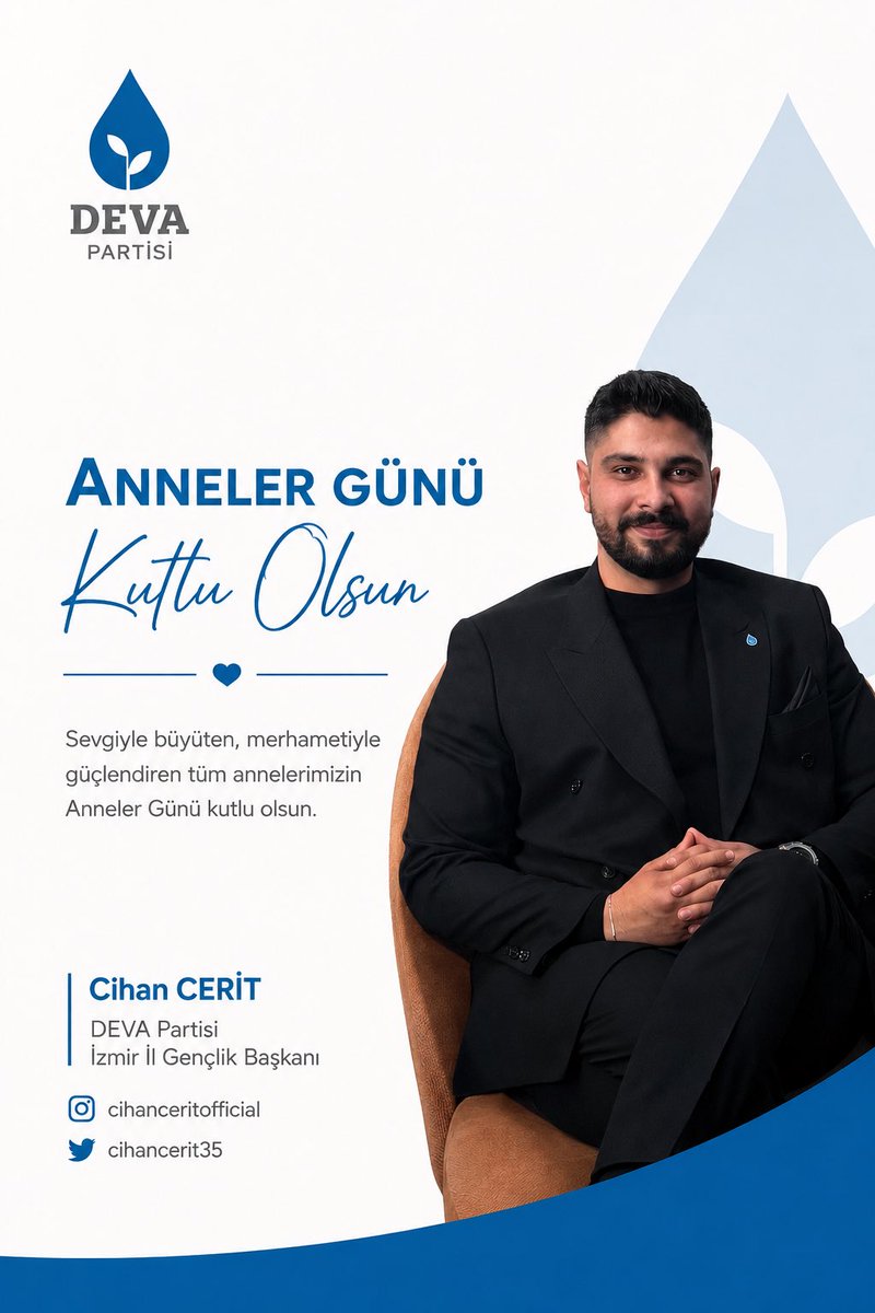 cihancerit35's tweet photo. Başta Şehit anneleri olmak üzere tüm anne ve anne adaylarının anneler gününü kutlarım. 

Memleketimize değer katacak, değişim ve gelişime öncülük edecek nesiller yetiştirmek ümidiyle …

#annelergünükutluolsun https://t.co/A8Cgt3n6YA