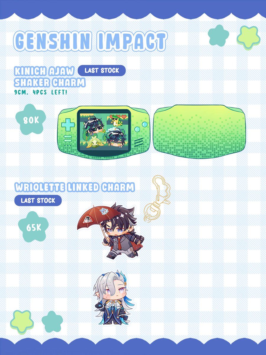 milkurepu's tweet photo. [ RT/share appreciated🫐] 

#Comifuro22 here is the genshin (+varflins) and hsr section of my catalogue! 
Booking Order OPEN (+GA on thread!🎁) 

🫐M28AB BOTH DAYS
🫐13 Mei 2026   
🫐https://t.co/97jPagEYvn

DM for question✨✨ #cf22 #CF22catalogue #cfxxiicatalogue https://t.co/g93mJlcvDo