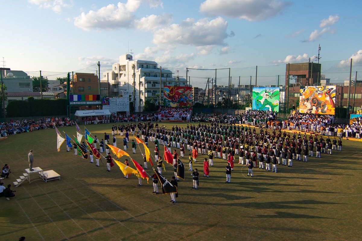 kaisei_sportfes's tweet photo. 【運動会、閉幕。】
総合成績は以下の通りです。
優　勝 青組652点
準優勝 黄組638点
第３位 白組588点
第４位 緑組577点
第５位 紫組503点
第６位 黒組499点
第７位 赤組428点
第８位 橙組375点
#155th開成大運動会 #155th_kaisei_sportfes https://t.co/Qdr2g5JZJS