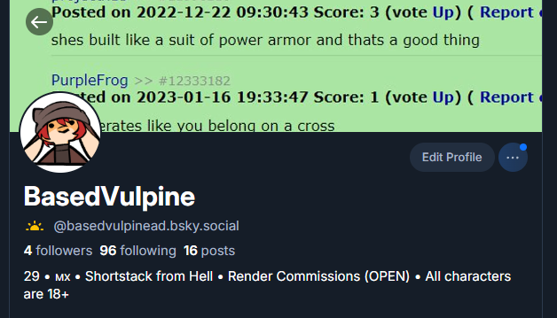Bunny-Pilled Vulpine tweet media
