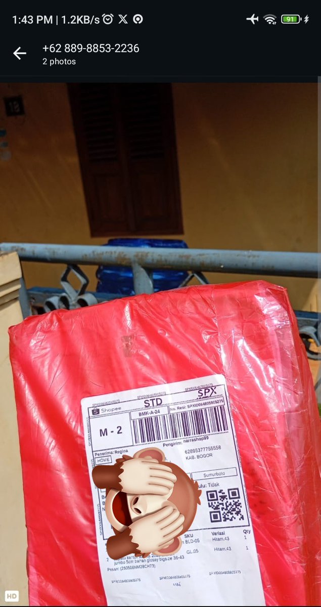 helloscndme's tweet photo. @Kimjenncc @nescasfe kak, kita selesai baik baik di dm ig. kita sudah sepakat dengan keputusan akhir 'kamu akan mengubah nomor yang tercantum di alamat shopee kamu'. harusnya itu menjadi akhir permasalahan ini ya. aku sertakan semua bukti dibawah. kenapa disini redaksi kamu begini? https://t.co/q883L06wtY
