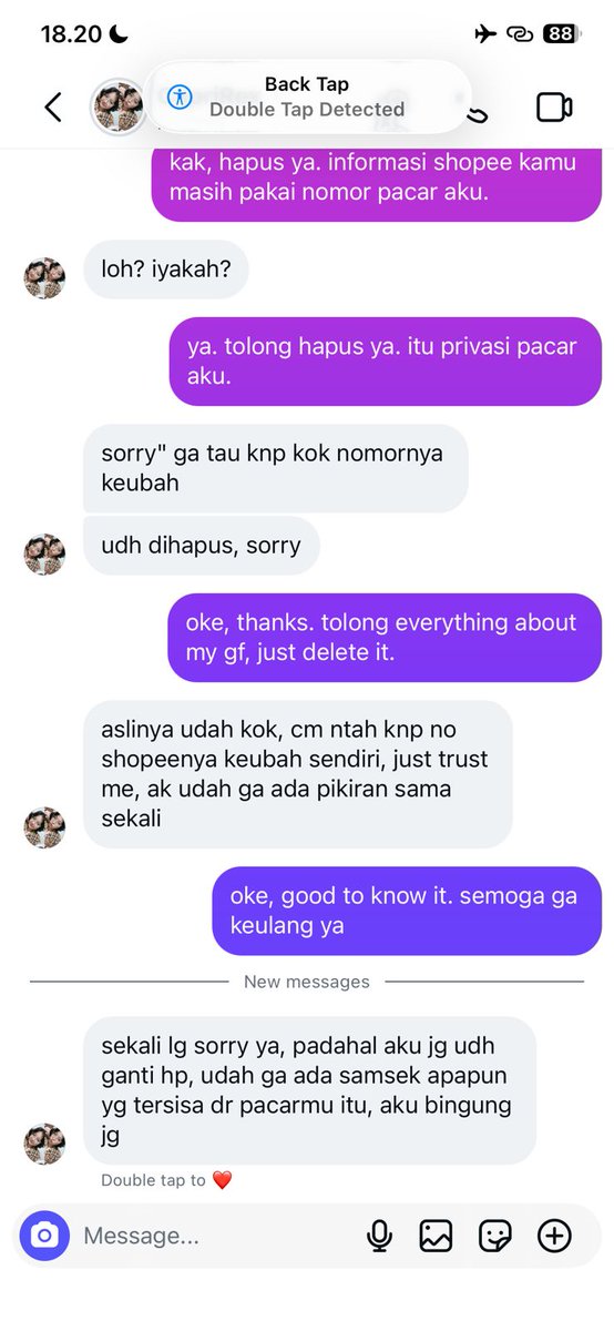 helloscndme's tweet photo. @Kimjenncc @nescasfe kak, kita selesai baik baik di dm ig. kita sudah sepakat dengan keputusan akhir 'kamu akan mengubah nomor yang tercantum di alamat shopee kamu'. harusnya itu menjadi akhir permasalahan ini ya. aku sertakan semua bukti dibawah. kenapa disini redaksi kamu begini? https://t.co/q883L06wtY
