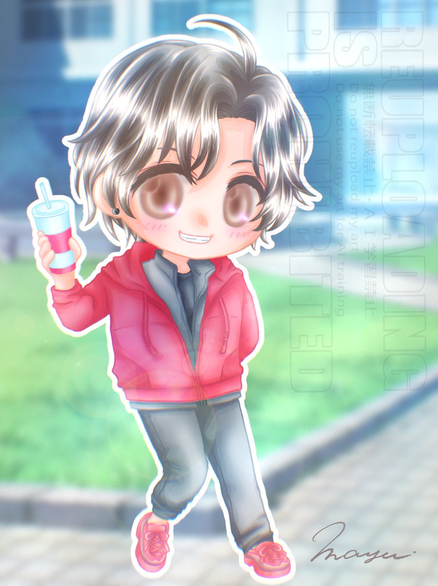 #みんなでデフォルメ絵をあげて幸せな気分になろう
#mdzs
