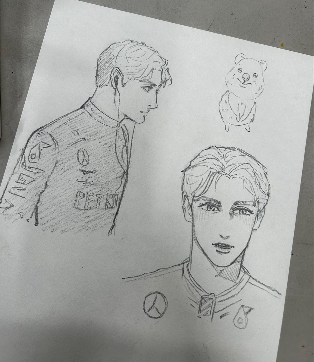 Raininghere_'s tweet photo. Got bored at work I draw some George. Quokka are so cute, they look so polite and happy. https://t.co/1a2o2vbrTI