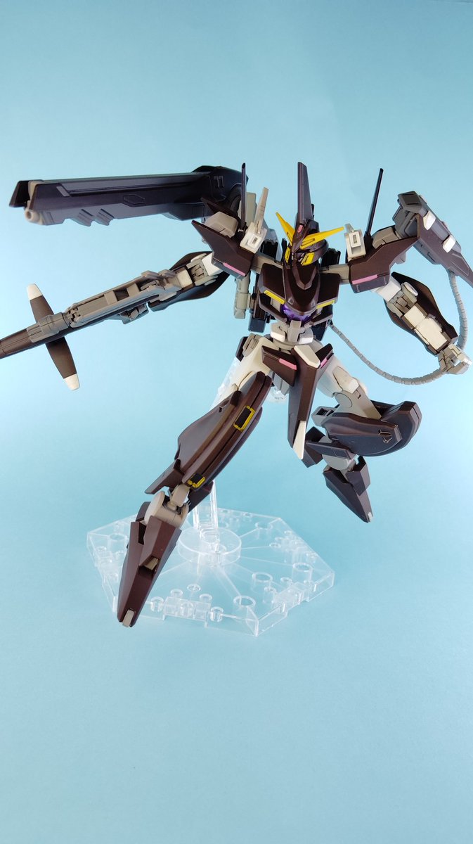 BansheeAirMk_2's tweet photo. #ガンプラ
#ガンダムダブルオー
HG1/144
ガンダムスローネアイン完成!!!!
これまたなかなかな塗り分け量でございました…… https://t.co/L62OQPwGTP