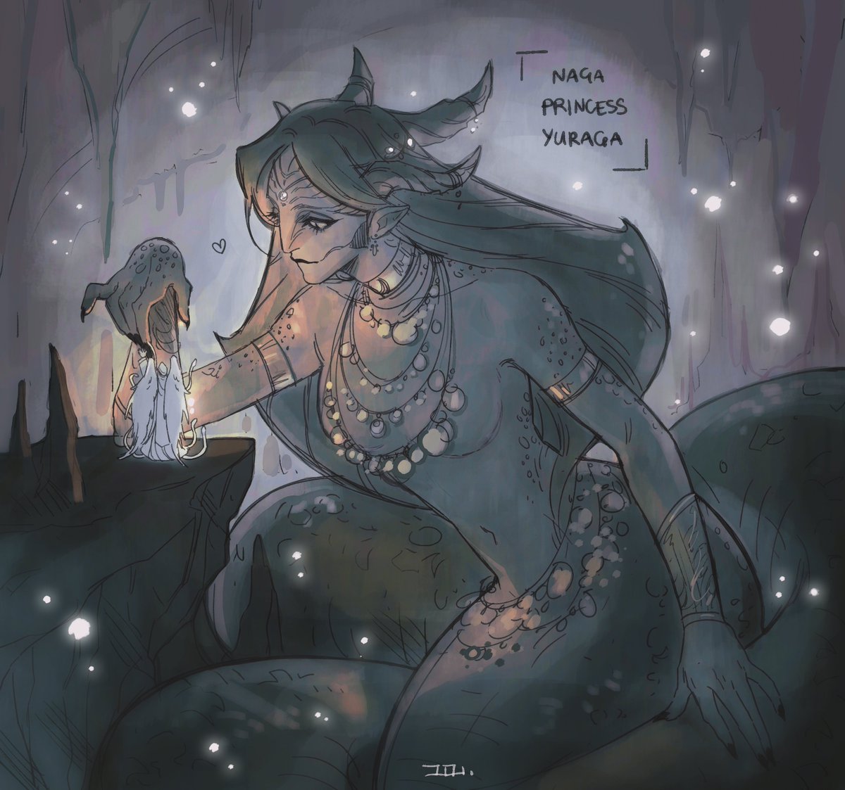 หม่ามี้ 🐍
ที่บอกว่าคุณแม่ตัวเท่าตึกคือตึกจริงๆ แบบตัวโตจนต้องอยู่ในถ้ำ ถึงจะมีลูกงูเป็นพันแต่เด็กที่ออกมามีแขนขา (+ปีกไก่) มีแค่ 1 ท่านถ้วนคือพระชีกอนี่เอง ตอนลูกชายโดนโบสถ์ยึดตัวไปตามกฎชีก็เลยร้องไห้จนพายุเข้าน้ำท่วมเมืองหลวง ลงเอยที่โป๊ปต้องส่งซินเวลมาเยี่ยมบ่อยๆ