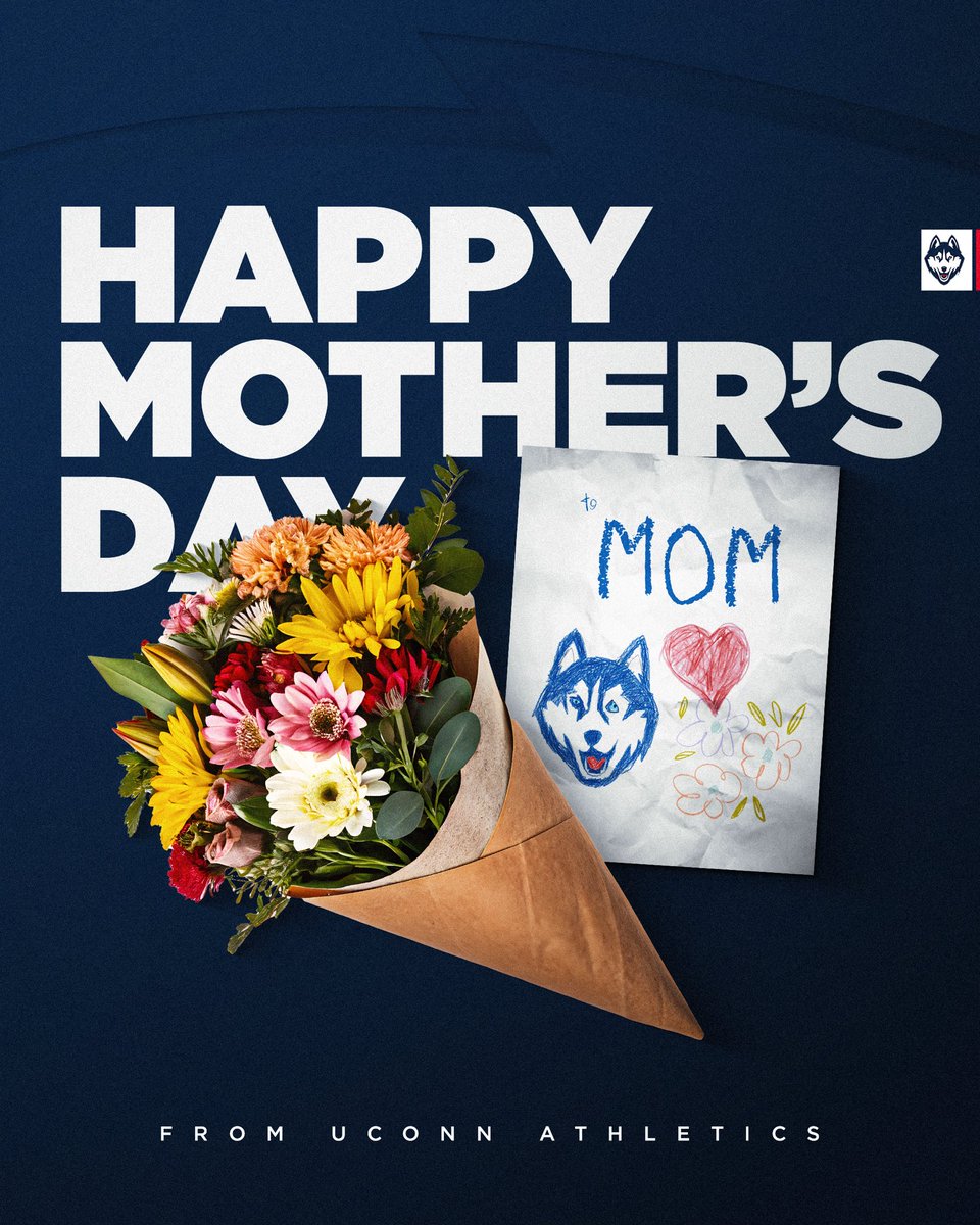 UConnHuskies's tweet photo. Happy Mother’s Day 💙 https://t.co/zWhctJbmwE