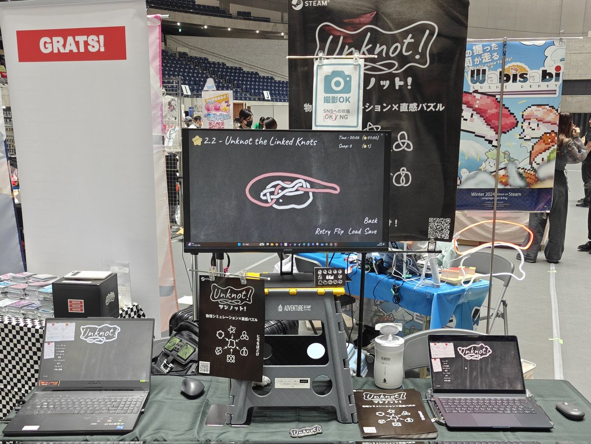 すごく濃いゴールデンウィークでした。

先週と今週、2週連続でイベント出展！ 遊びに来てくださった皆さま、ありがとうございました！